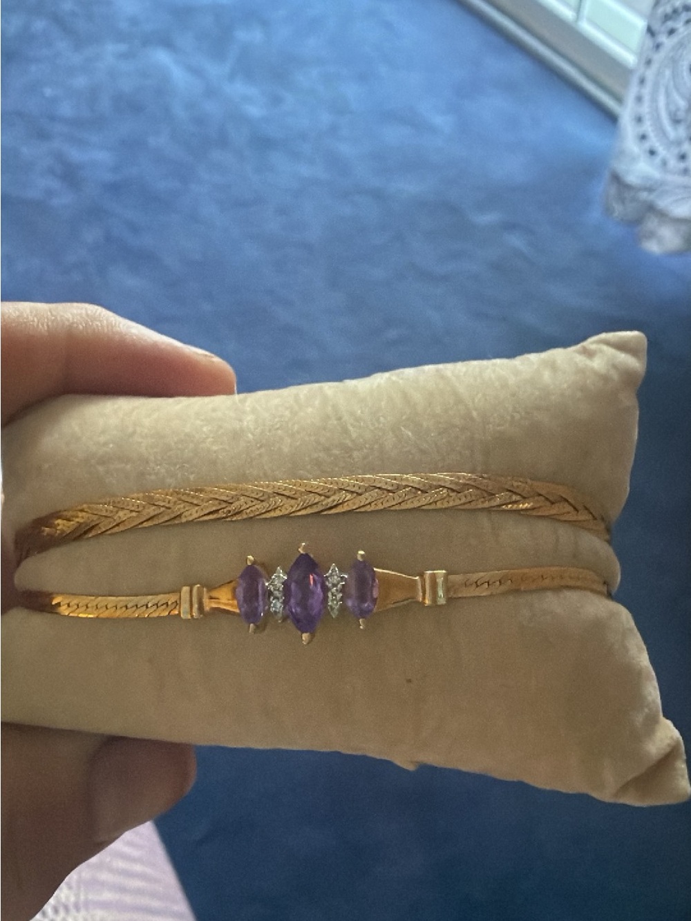 SOLD 14K Amethyst Bracelet